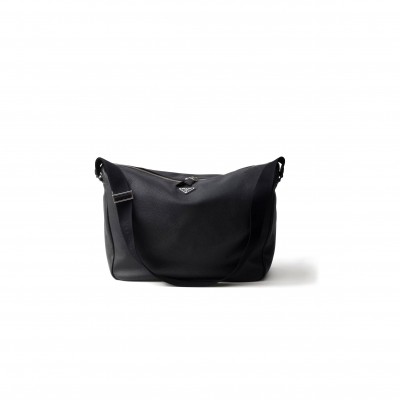 PRADA LARGE LEATHER SHOULDER BAG 2VH185 (43*32*18cm)